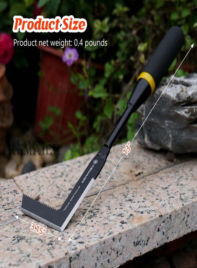 Kemaier Garden Tool Set - Featuring a Heavy-Duty Stainless Steel Hand Cultivator, Transplant Shovel, Trowel, Crack Weeder, and Dandelion Weeder - The Ultimate, Unbreakable Gardening Gift - Image 5