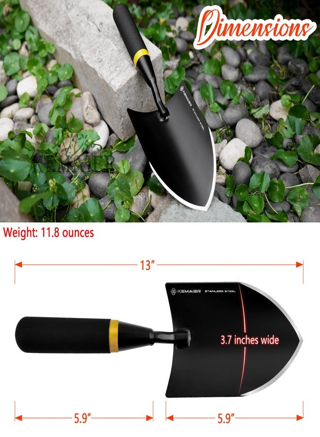 Kemaier Garden Tool Set - Featuring a Heavy-Duty Stainless Steel Hand Cultivator, Transplant Shovel, Trowel, Crack Weeder, and Dandelion Weeder - The Ultimate, Unbreakable Gardening Gift - Image 3