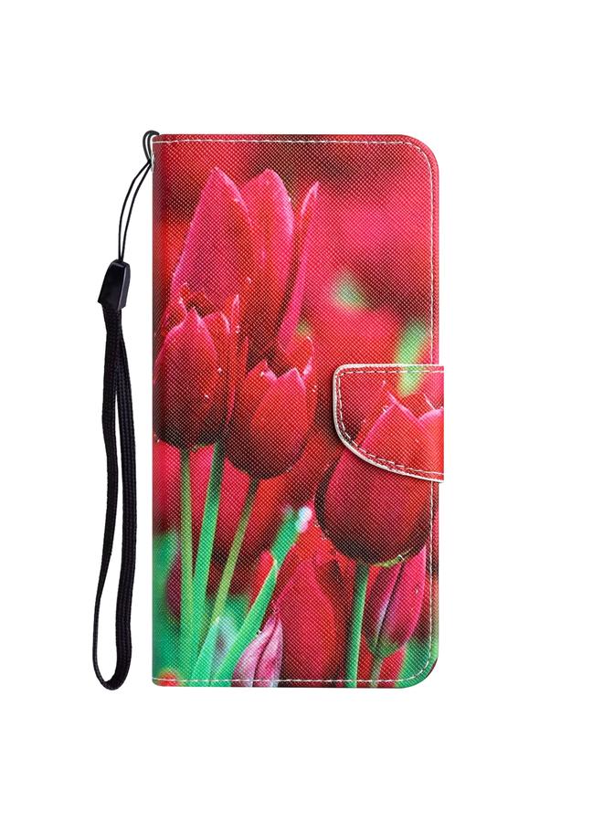 Zaboon Case For iPhone 13 Pro Colored Drawing Leather Phone Case - Image 2