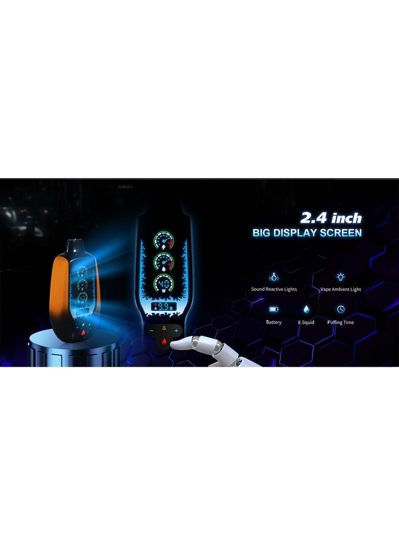 Mazaj Grape Ice SS 20000 Puffs 5mg Disposable Vape - Image 3