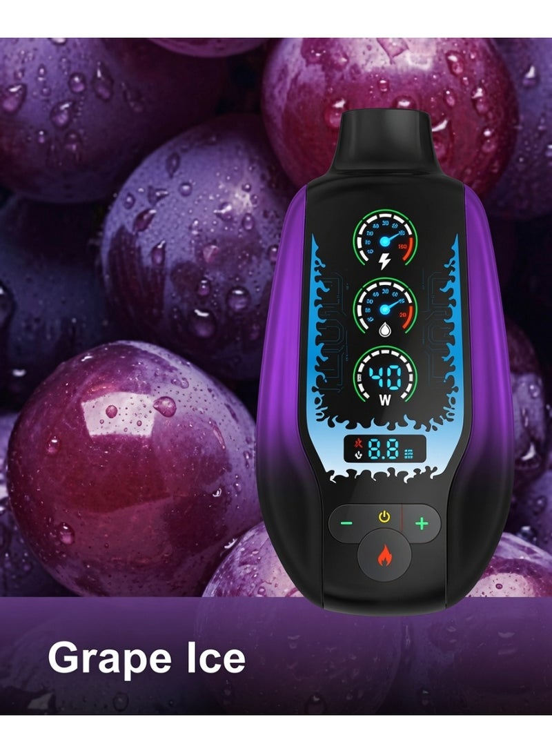 Mazaj Grape Ice SS 20000 Puffs 5mg Disposable Vape - Image 1