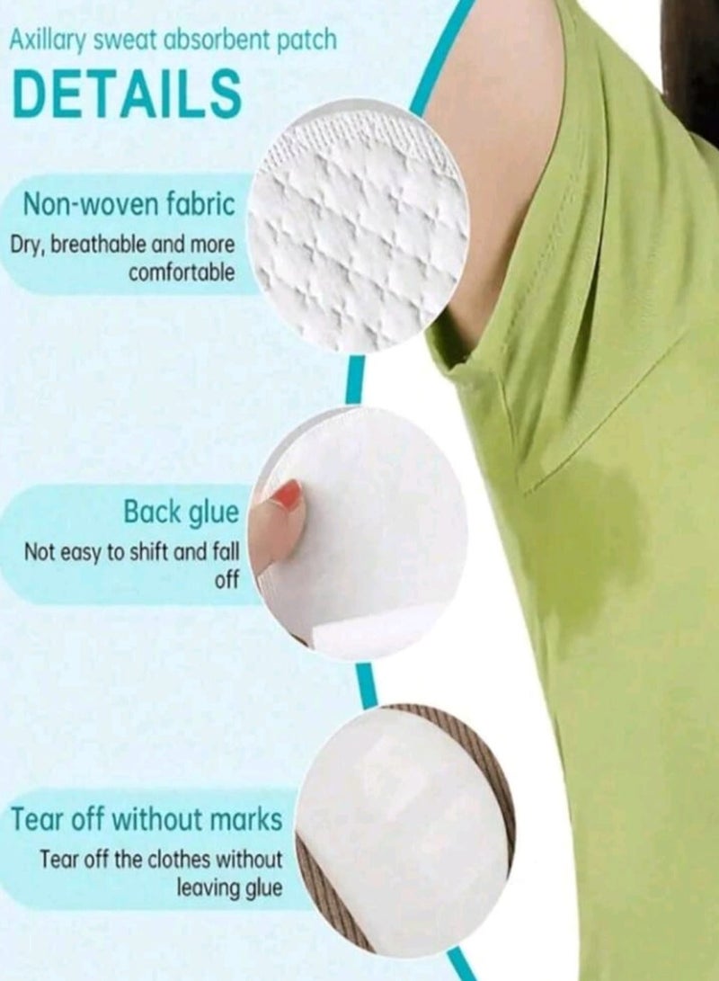 شي إن 20 قطعة من وسادات العرق تحت الإبط، وسادات امتصاص العرق تحت الإبط للاستخدام مرة واحدة، وفعالة، - Image 2