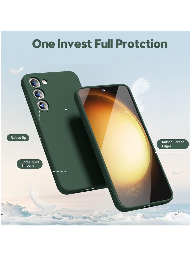 BORTONY Samsung Galaxy A55 Case Cover Flexible Soft Silicone Slim Fit Case for Galaxy A55 Anti Scratch with Inside Microfiber Lining Shockproof Protective Phone Case for Galaxy A55 Case 6.6 inch - Image 2