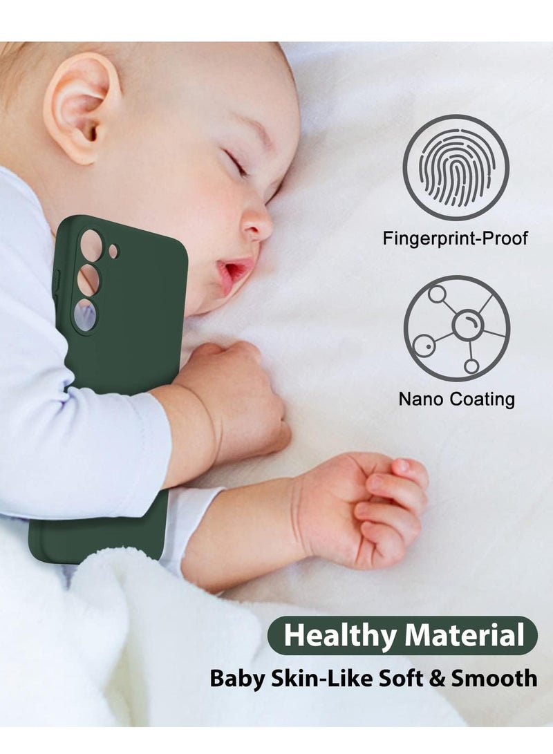 BORTONY Samsung Galaxy A55 Case Cover Flexible Soft Silicone Slim Fit Case for Galaxy A55 Anti Scratch with Inside Microfiber Lining Shockproof Protective Phone Case for Galaxy A55 Case 6.6 inch - Image 3