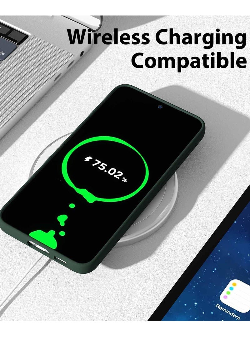 BORTONY Samsung Galaxy A55 Case Cover Flexible Soft Silicone Slim Fit Case for Galaxy A55 Anti Scratch with Inside Microfiber Lining Shockproof Protective Phone Case for Galaxy A55 Case 6.6 inch - Image 5