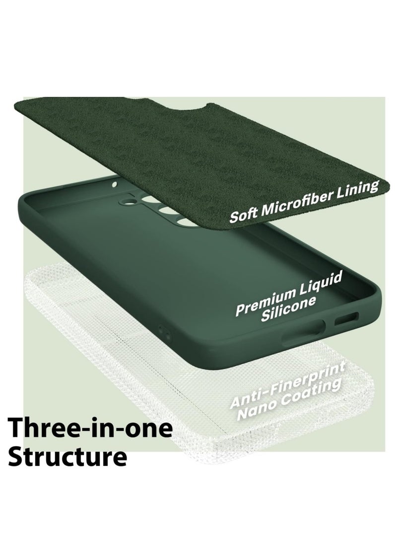 BORTONY Samsung Galaxy A55 Case Cover Flexible Soft Silicone Slim Fit Case for Galaxy A55 Anti Scratch with Inside Microfiber Lining Shockproof Protective Phone Case for Galaxy A55 Case 6.6 inch - Image 4