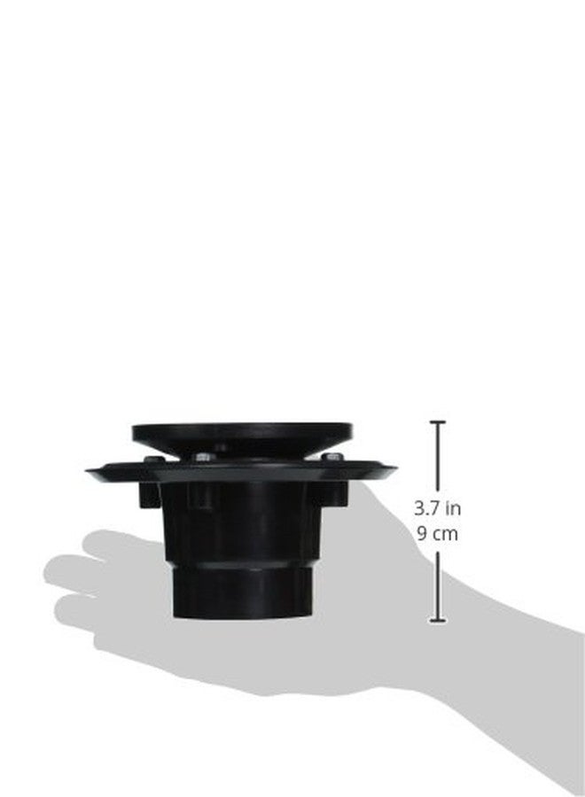Zurn FD2254-AB2 ABS Adjustable Shower Drain with 4" Round Stainless Steel Strainer, 2" - Image 2