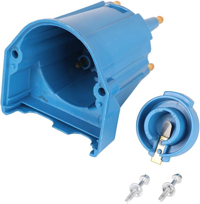 Tutor Auto Ignition Tune Up Kit with Distributor Cap and Rotor and Spark Plug Wires Set Replacement for 3.0L 4cyl MerCruiser Engines Made by GM with Delco EST Ignition Systems - Replace 811635Q2, 816761Q14 - Image 2