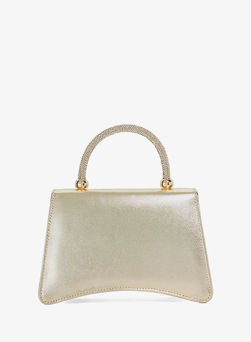 ديون لندن حقيبة يد مزينة بتفاصيل