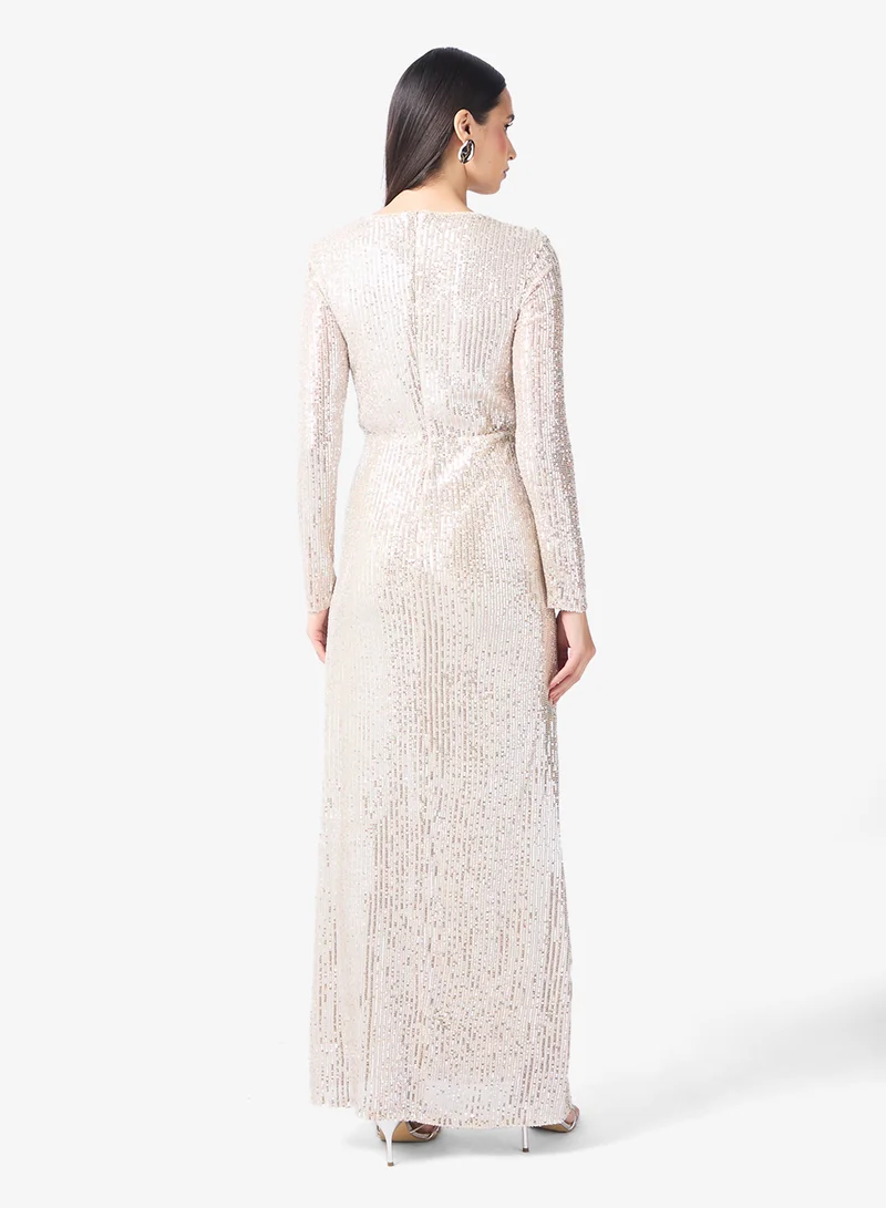 Jaded Rose Classic Timeless Appeal Long Dress