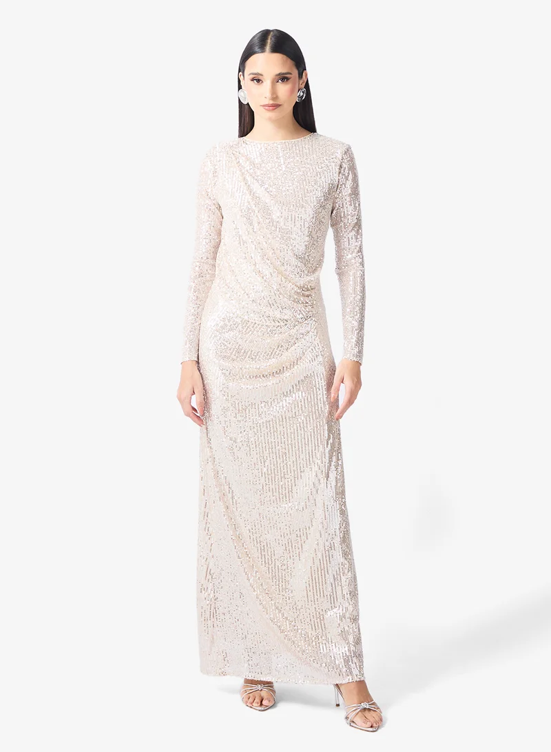 Jaded Rose Classic Timeless Appeal Long Dress