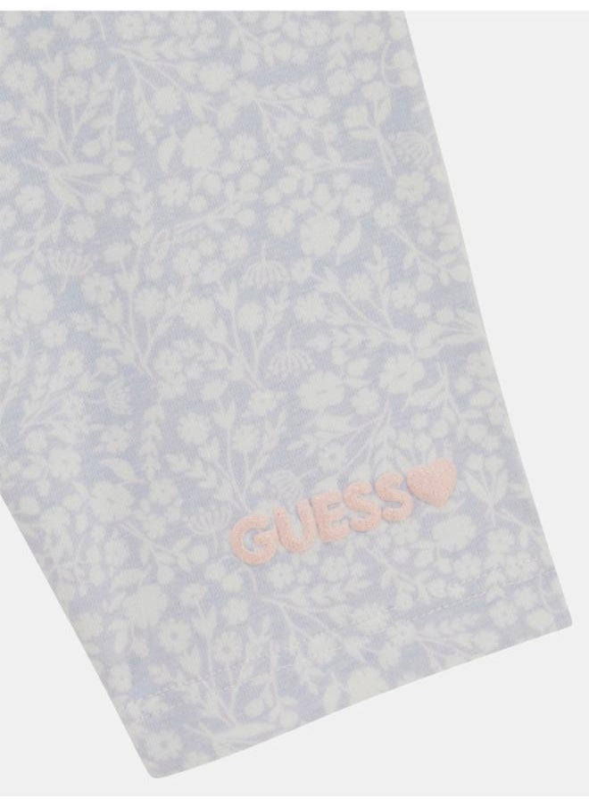 GUESS Kids Short Sleeve T-Shirt And Leggings Set  - Image 4
