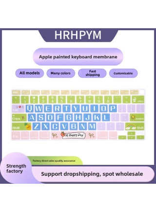 Suitable For Macbook Apple Notebook Keyboard Film 13air Color Painted Pro Protective Film 15 Inch Dustproof Paste-Color:CH-201 (Xiaomeng Cat Claw)-Dimensions:US 16/20 13pro (A2141/A2289/A2338) - pzsku/ZCA267641563C05F2860AZ/45/_/1742204959/75e64d41-46da-487c-a57e-76cec07c8c7e