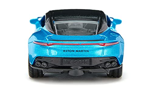 Siku 1582, Aston Martin DBS Superleggera, Toy car, Metal/Plastic, Blue, Openable Doors, Sports Rims with Rubber Tyres - Image 3