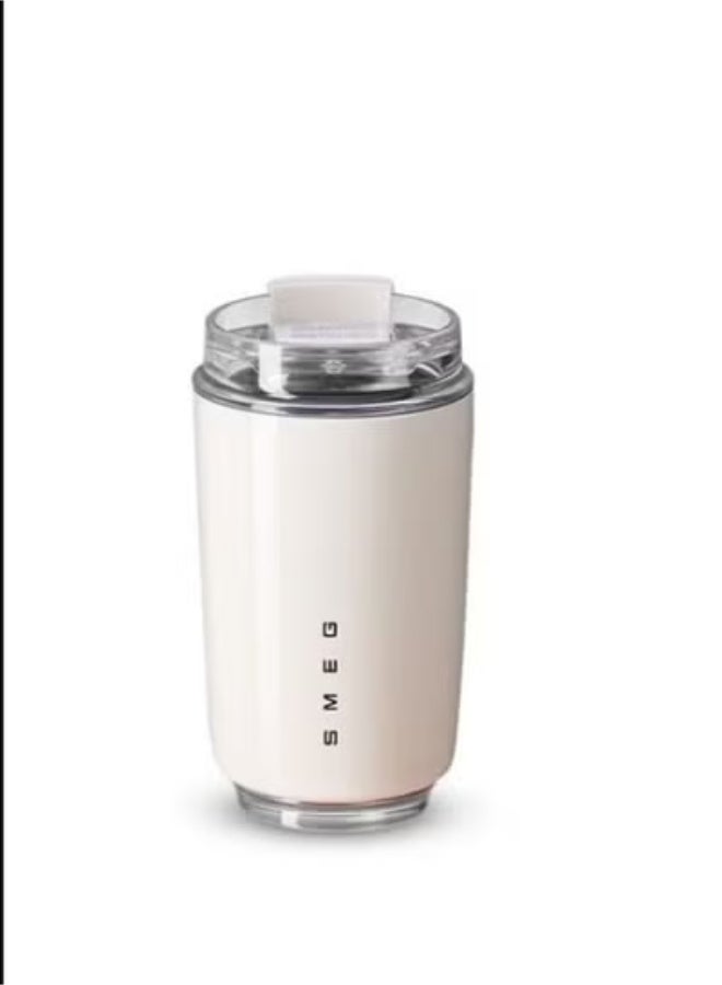 smeg Travel Coffee Mug, 240ml Insulated Beverage Cup With Leakproof Lid, Long Lasting Coffee Tumbler With Lid, Travel Coffee Thermos - Image 2