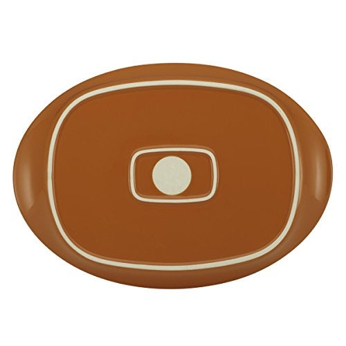 Rachael Ray طبق oval من راشيل راي، 14 إنش، خزف، أخضر - Image 3