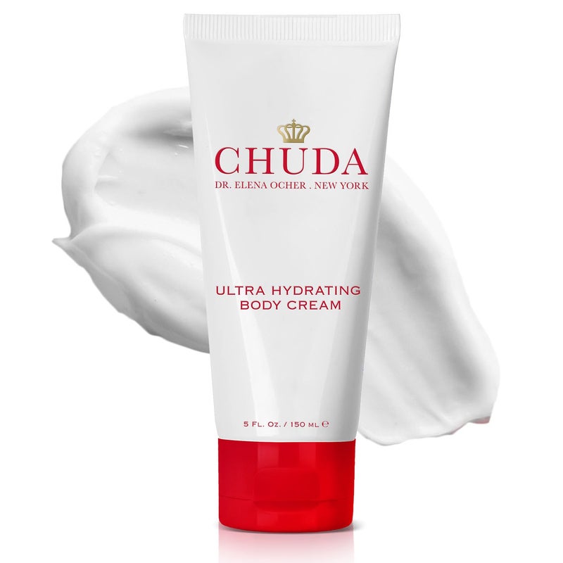 CHUDA Ultra Hydrating Body Cream  Moisturizing Cream with Remedea Compound 150ml Made in USA Fast Absorbing Body Lotion for Dry Skin Anti Aging Body Moisturizer Cream Daily Hydrating Cream Lotion