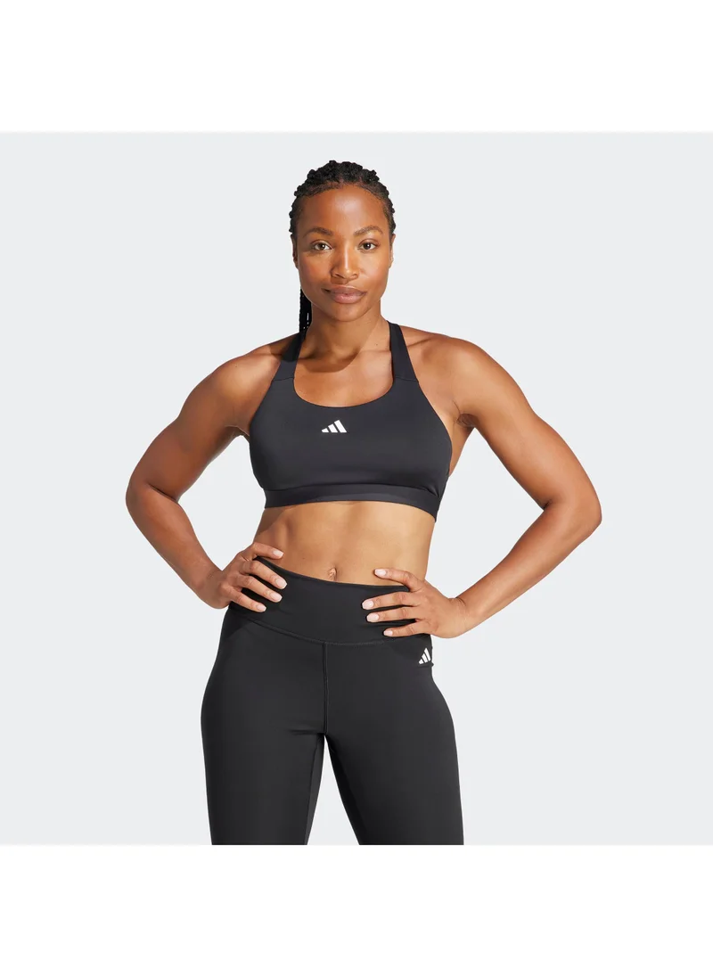 Adidas BLACK Tlrdreact Training High Support Bra for Women | Best Price UAE