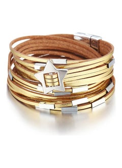 Women's Simple Hollow Out Star Decor Creative Bracelet