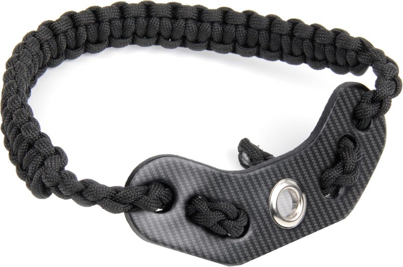 Sunya Archery Bow Wrist Sling, 550 Paracord Strap Comfortable on Hand.100% Full Grain Leather Yoke, Multiple Camo Colors.Fit Compound Bow Stabilizer & Recurve. - Image 1
