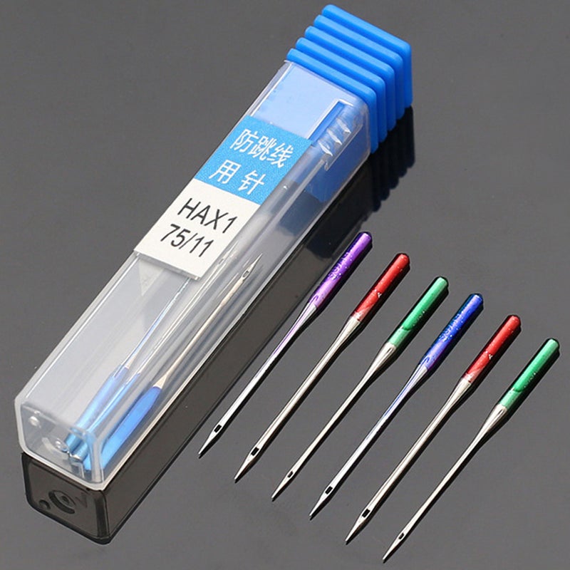 pcs Household Sewing Machine Needles Universal Regular Point Multifunction Sewing Accessories (4 Sizes, Random Color) - Image 3