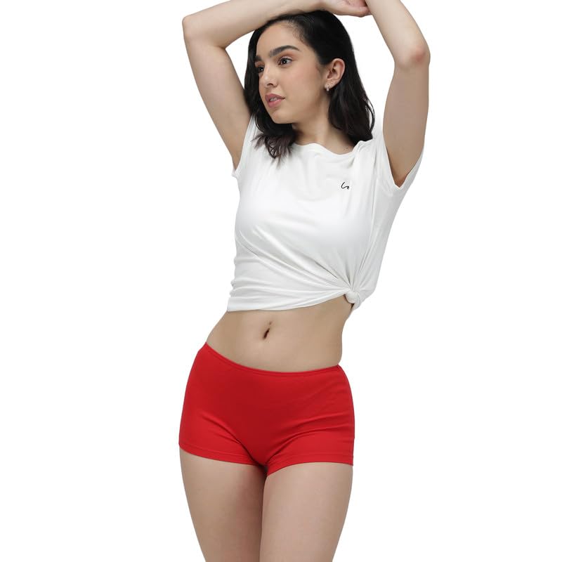 Amul Comfy Women Boy Shorts| Multi | Pack of 5|Combo. - Image 2