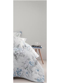 Red Rose A king-sized summer microfiber double bed sheet that adds beauty and elegance to your room, measuring 230*250cm.  - Image 4
