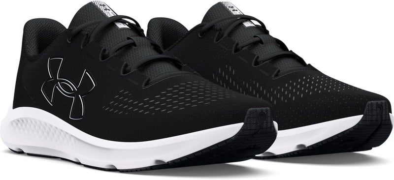 Under Armour Women's Charged Pursuit 3 Bl Running Shoes - Black, Size 37.5 EU - Image 3
