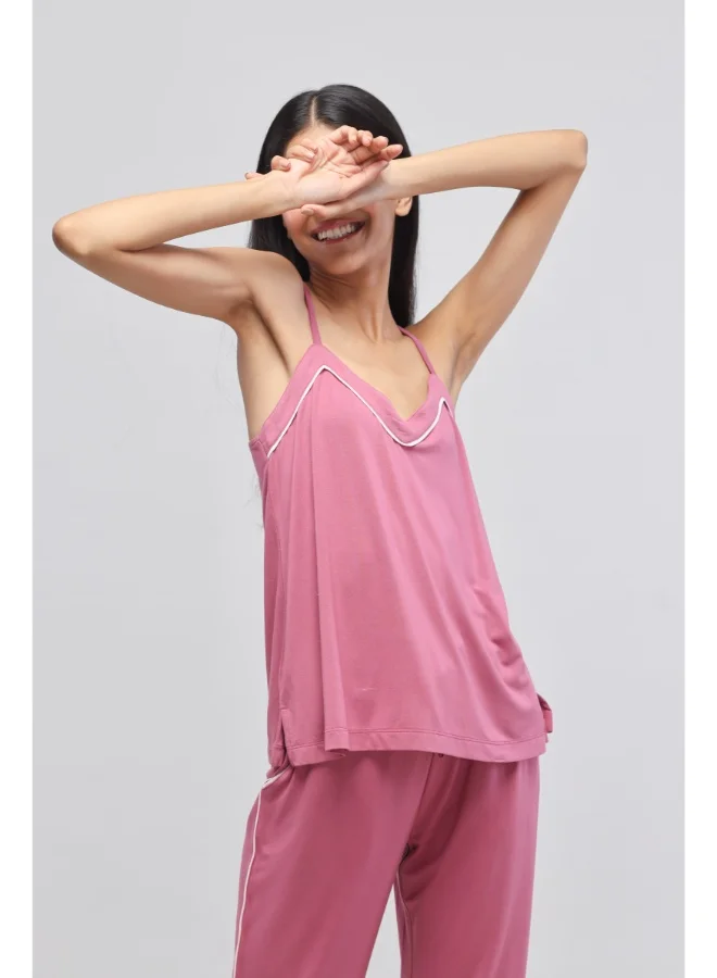 NeceSera Rosy Pink Tank Top