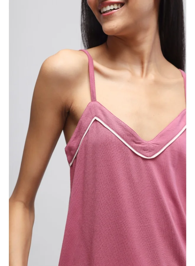 NeceSera Rosy Pink Tank Top