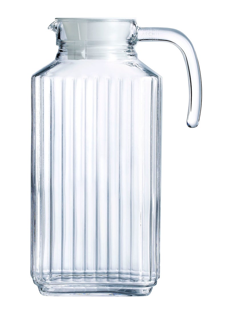 Luminarc Quadro Jug + Lid 1.7L