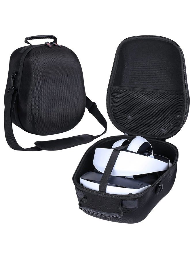 Khanka Hard Travel Case Replacement for Sony PlayStation VR 2, Case Only (Black) - Image 1