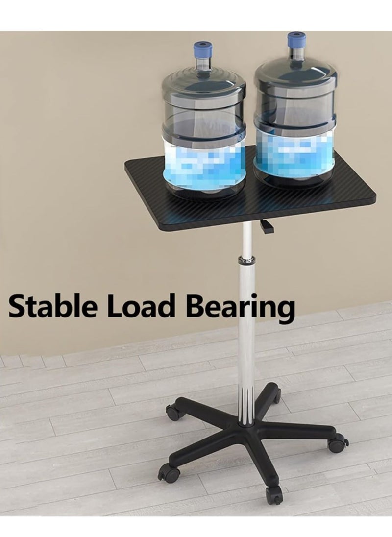 ALMUFARREJ - Height adjustable side table that can be used as a laptop workstation with wheels - Image 1