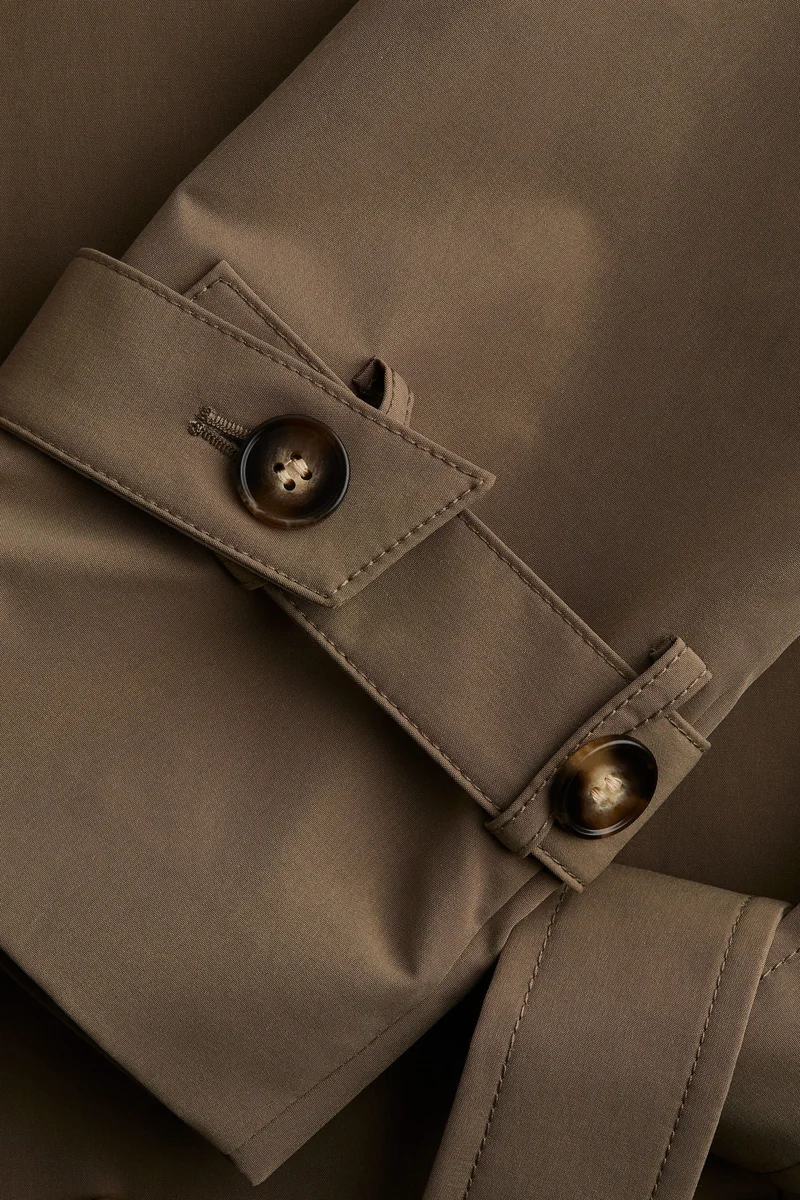 H&M Double-breasted trenchcoat