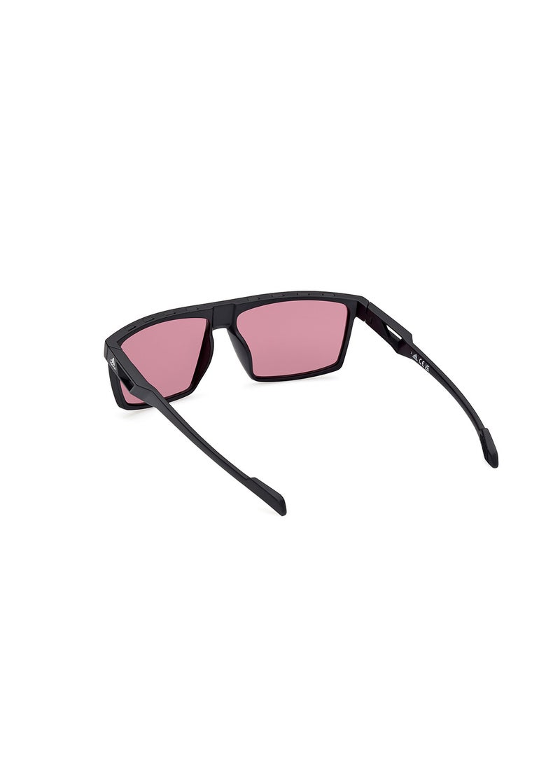 Adidas نظارات شمسية دائرية للرجال مع حماية من الأشعة فوق البنفسجية - SP008302S59 - حجم العدسة: 59 مم - Image 5