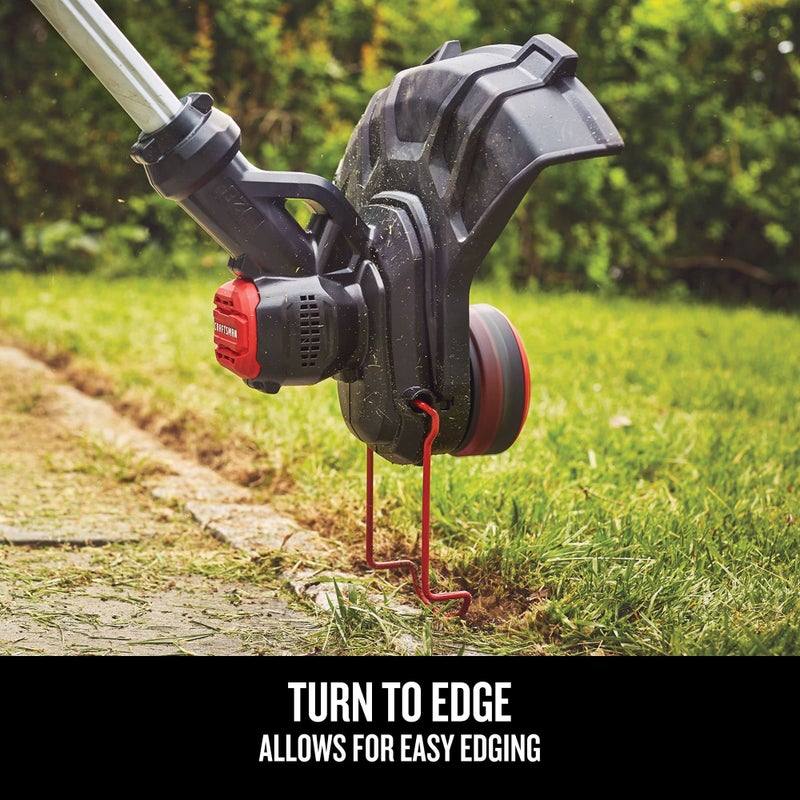CRAFTSMAN V20 WEEDWACKER Cordless String Trimmer Edger with Automatic Feed, 13 inch, Bare Tool Only (CMCST900B) - Image 4