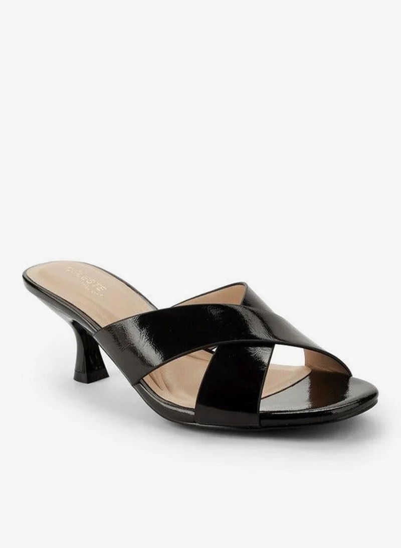 Celeste Women Cross Strap Kitten Heel Sandals
