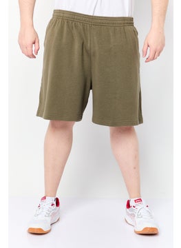 Reebok Men Sportswear Fit Training Shorts, Dark Olive  - Image 1