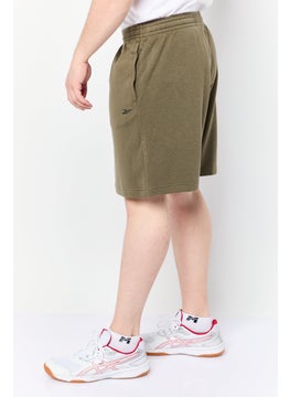 Reebok Men Sportswear Fit Training Shorts, Dark Olive  - Image 3