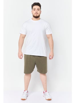 Reebok Men Sportswear Fit Training Shorts, Dark Olive  - Image 2