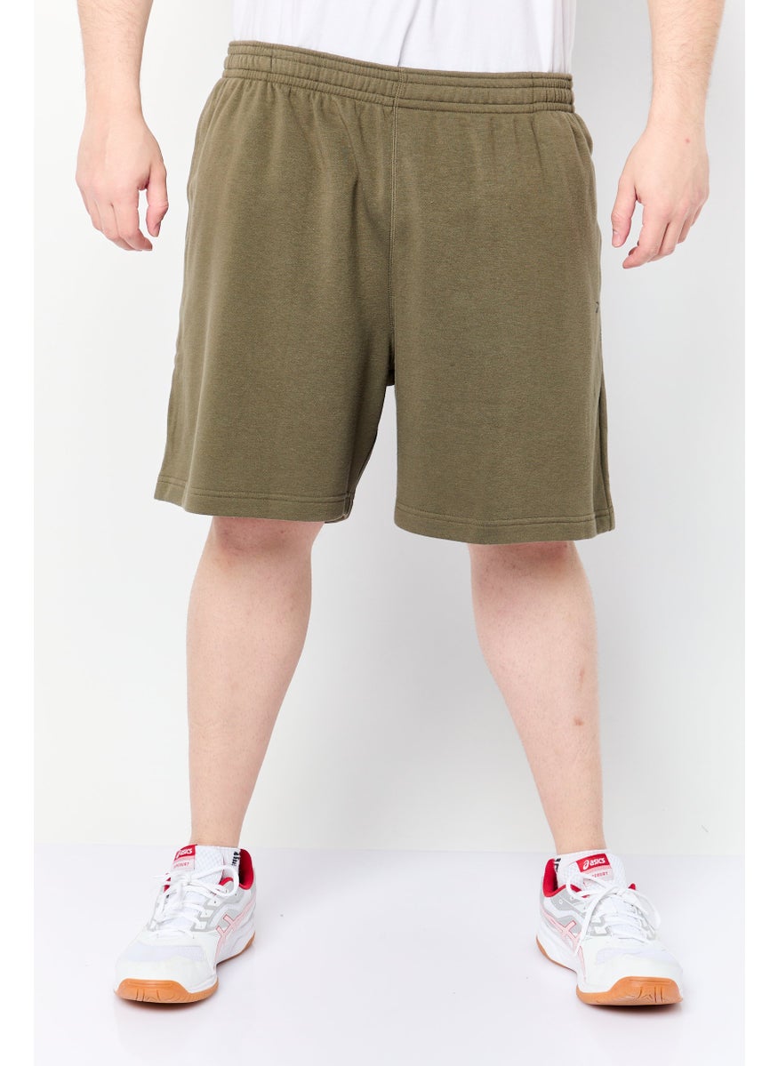 Reebok Men Sportswear Fit Training Shorts, Dark Olive  - Image 1
