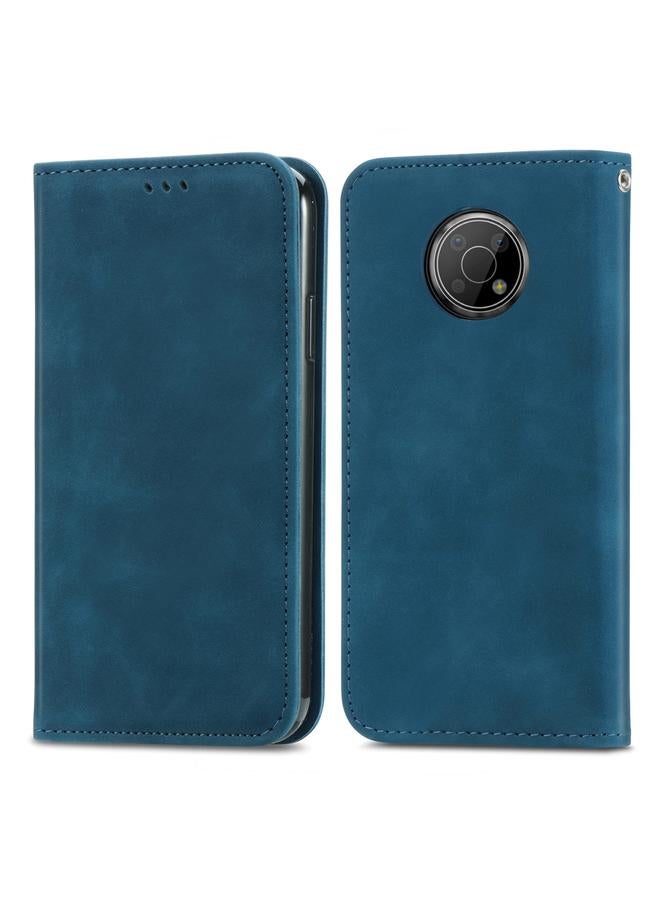 S-TOP Case For Nokia G300 Retro Skin Feel Magnetic Horizontal Flip Leather Phone Case - Image 2