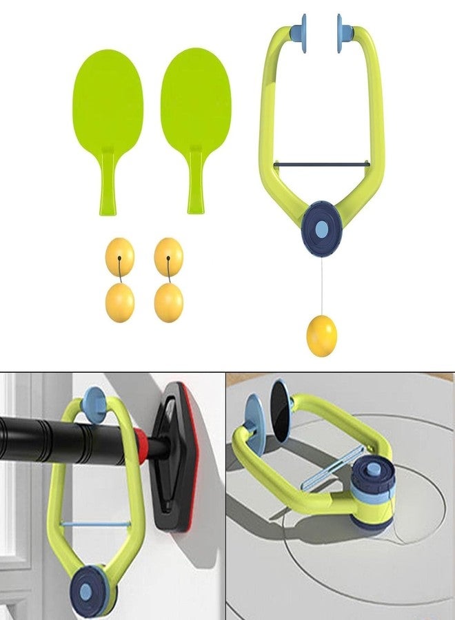 G.FIDEL مجموعة تدريب تنس الطاولة للأطفال من جي.فيديل، محمولة، لتنمية مهارات التنسيق بين اليد والعين، مناسبة لغرفة المعيشة، مجموعة رياضية لتنس الطاولة للبالغين والأطفال من سن 5 إلى 8 سنوات - Image 4