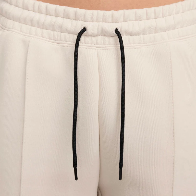 Nike cream Women's Sportswear Tech Fleece Mid-Rise Joggers for Women | Best Price UAE