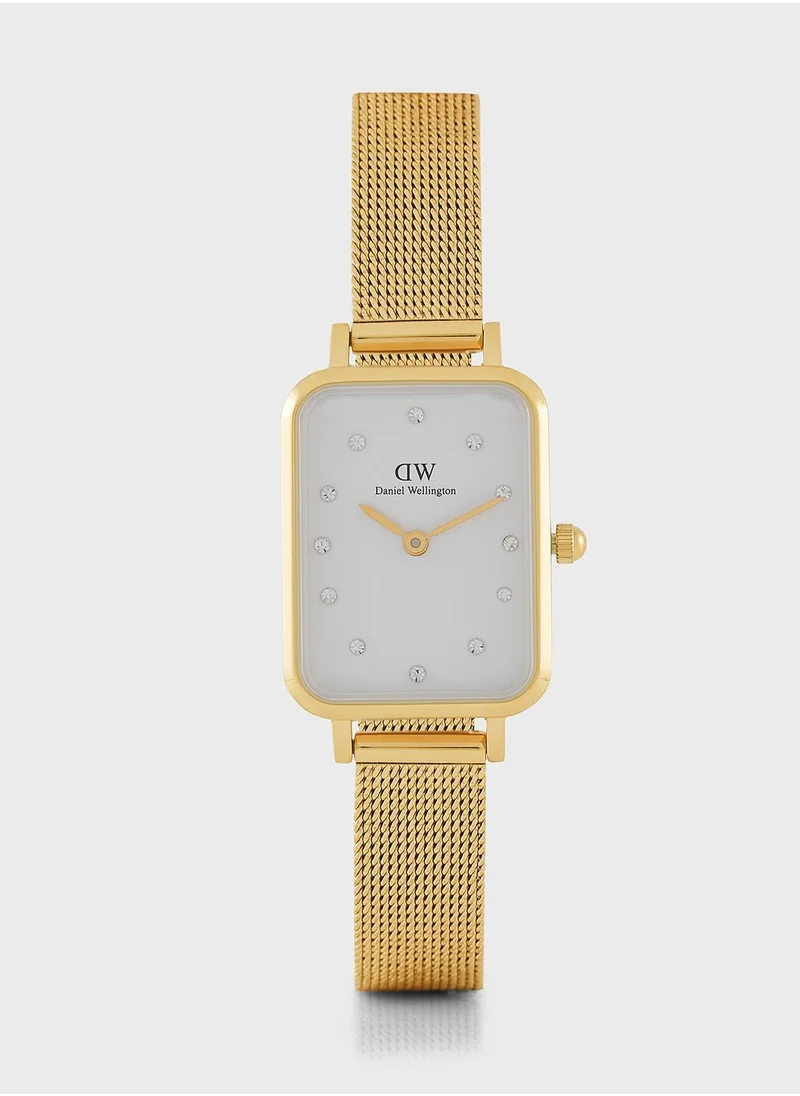 DANIEL WELLINGTON Quadro Mesh Strap Analog Watch