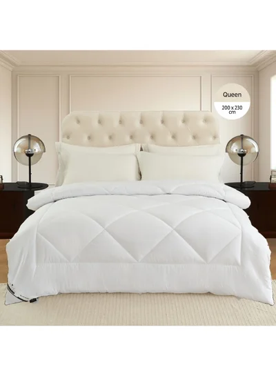 Donetella Comforter Duvet Insert – Size 200x230 cm – All Season Quilt with 350 GSM Soft Luxury Down Alternative Filling – Diamond Quilted for Queen Bed