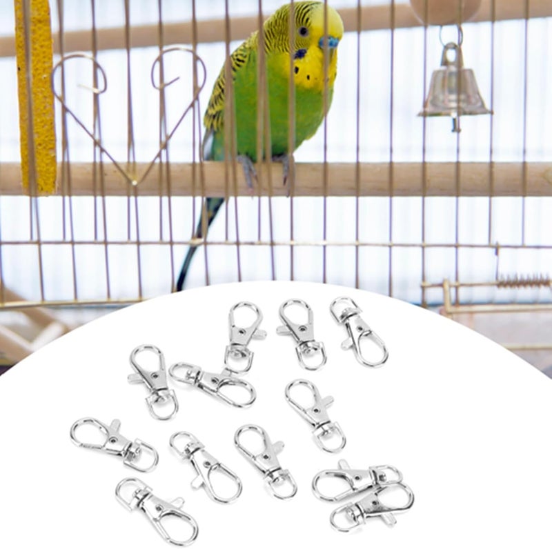 12Pcs Iron, Anti Escape Pet Bird Cage Door Buckle Lock, Compact Lightweight with Easy Installation for Wide Application - Image 4