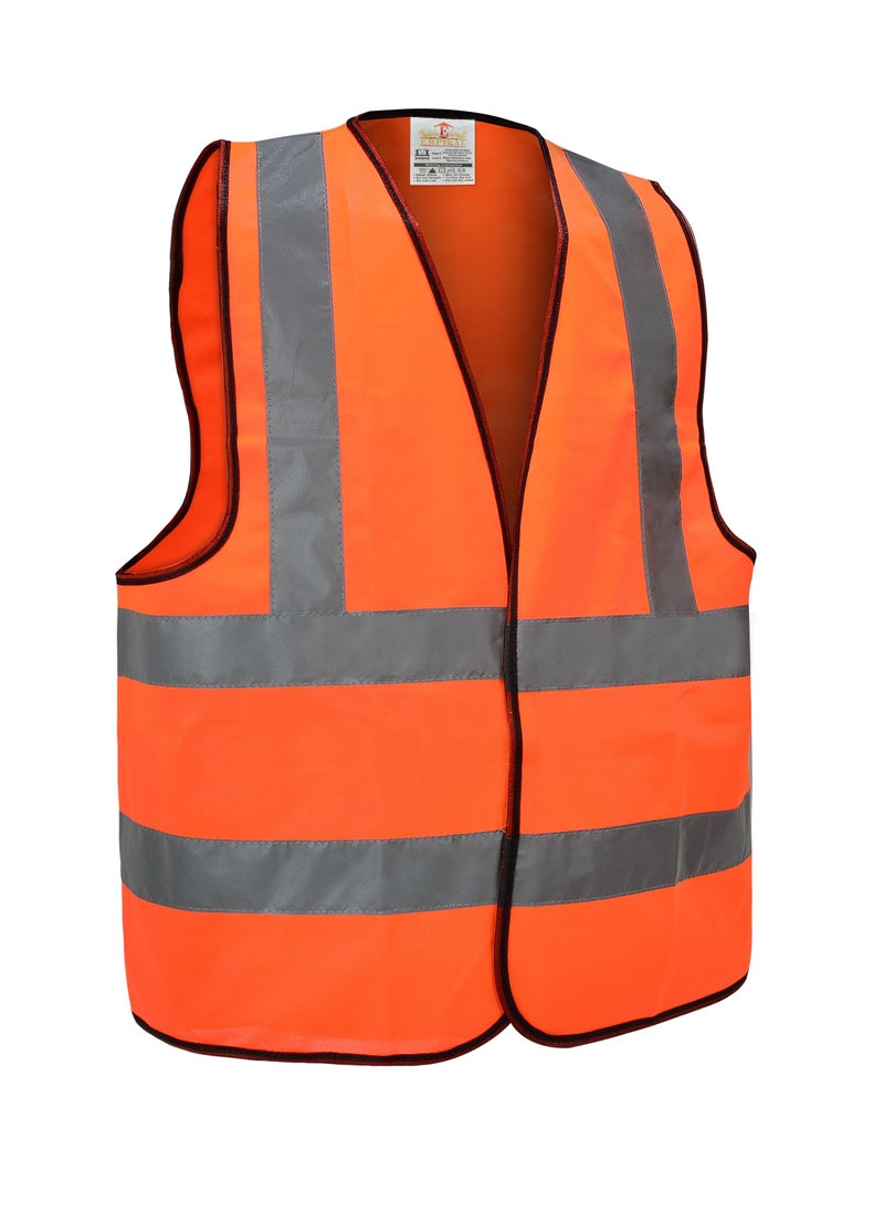 Empiral Glitter Safety Vest Jacket Orange 
