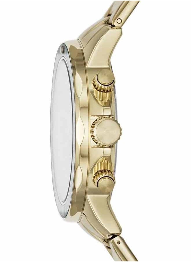 FOSSIL Fossil MENS BANNON STAINLESS STEEL WATCH BQ2493, GOLD  - Image 3