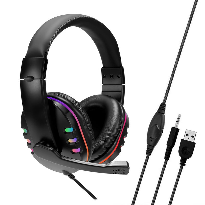 Cross-Border Best-Seller H Series 722 Wired Gaming Headset with Microphone for PC and Online Classes
